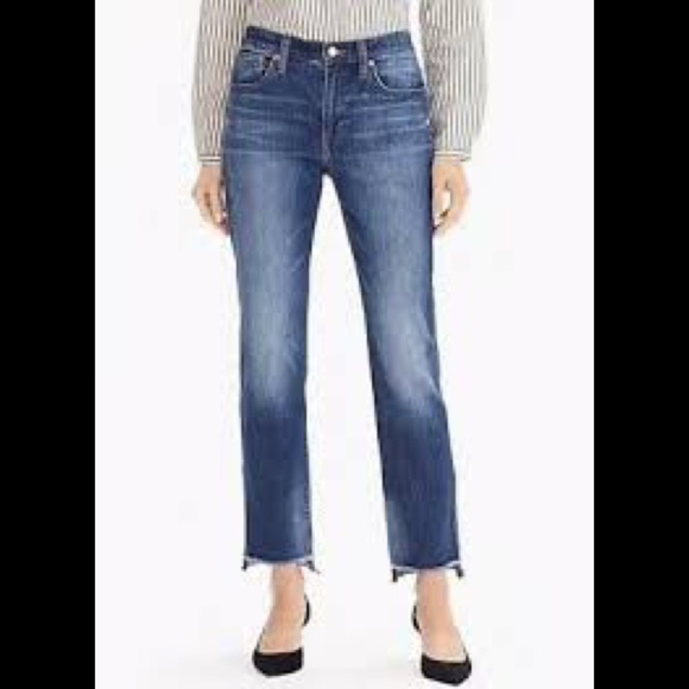 J. Crew Slim Broken-In Boyfriend Jean 28 Tall